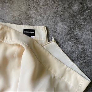 GIORGIO ARMANI Ivory Skirt size 42